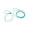 Teal, variant on Piggy Poo and Crew Blue Adjustable Pet Harness and Leash, 12 ft.