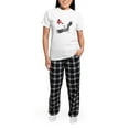 thumbnail image 5 of CafePress - Eternity Women's Light Pajamas - Women's Short Sleeve Print T-Shirt and Pants Light Cotton Pajama Set, 5 of 7