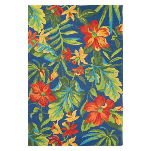 Couristan Covington Tropical Orchid Indoor/Outdoor Area Rug
