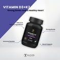 thumbnail image 4 of Klever Lifestyle | Vitamin D3 & K2 - Supplement for Bone, Joint | 60 capsules - 5000 UI per serving, 4 of 5