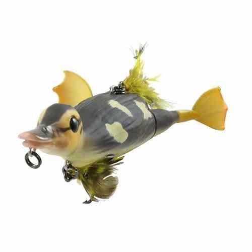 Savage Gear D-110-WD 3D Topwater Duck Wood Duckling, 4 1/4"