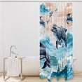 thumbnail image 2 of Dolphin Waterproof Bathroom Curtains Set with Hook, Printed Shower Curtain Set for Bathroom Decoration, 2 of 5