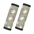 thumbnail image 1 of 2 fundas para asas de equipaje - Etiquetas identificadoras con diseño de pollo animado, fundas para asas de equipaje, accesorios esenciales de viaje para equipaje de avión, 1 of 1