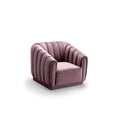 thumbnail image 2 of Chic Home Warhol Club Chair Velvet Upholstered Channel-Quilted, 2 of 8