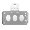 thumbnail image 3 of Motorcycle License Mount, Lightweight Various Installation Methods Easy Installation License Plate Mount, Stylish For Car Motorcycle Silver, 3 of 8