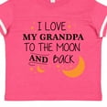 thumbnail image 4 of Inktastic I Love My Grandpa to the Moon and Back Boys or Girls Toddler T-Shirt, 4 of 5
