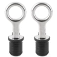 thumbnail image 2 of Tapón De Drenaje Para Barco, Tapón De Drenaje Livewell De Casco De Acero Inoxidable De Larga Duración De 1 Pulgada Para Yate, 2 of 7