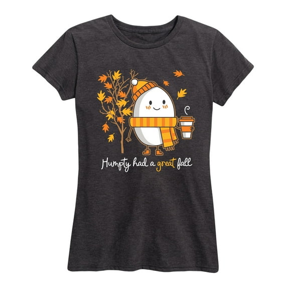Instant Message - Humpty Great Fall - Women's and Women's Plus Size Graphic T-Shirt