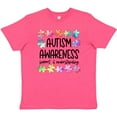 thumbnail image 3 of Inktastic Autism Awareness Support and Understanding Puzzle Pieces Youth T-Shirt, 3 of 5