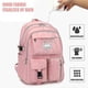 thumbnail image 5 of Girls Backpack School Bags, Large Capacity Rucksack Secondary Middle High School, Multi-pocket Backpack Waterproof School Backpacks G, 5 of 5