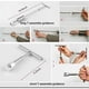 thumbnail image 5 of Pestañas de aleación de aluminio reutilizables para reparación de abolladuras sin pintura, herramienta extractora de barra en T con diseño alargador, fácil operación y material de acero inoxidable,, 5 of 5
