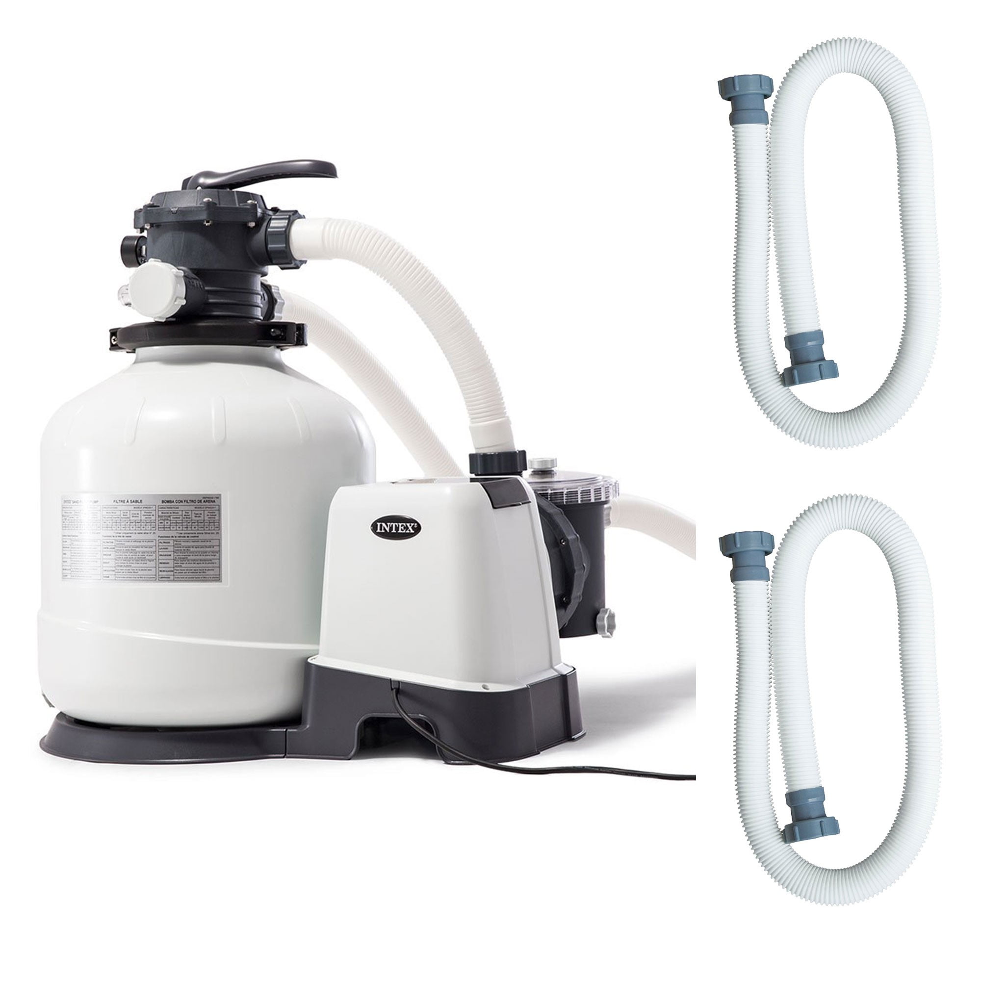 above ground pools with filter and pump
