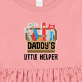 thumbnail image 4 of Inktastic Daddys Little Helper Tool Box Girls Baby Dress, 4 of 5
