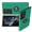 Green, variant on Whaledi Anti Fingerprint Matte Back Cover 360 Rotating Magnetic Stand for S24 Ultra