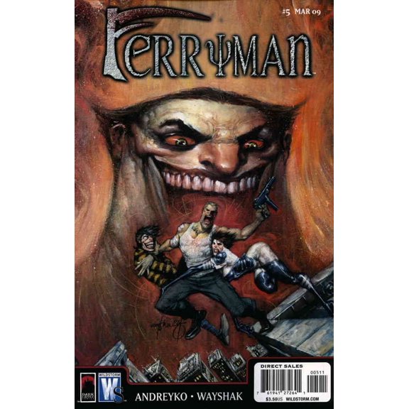 Ferryman #5 VF ; WildStorm Comic Book