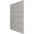 thumbnail image 4 of Ekena Millwork 19 5/8"W x 19 5/8"H Blaze EnduraWall Decorative 3D Wall Panel, UltraCover Satin Blossom White (Covers 2.67 Sq. Ft.), 4 of 6