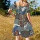 thumbnail image 5 of Marsh NC-vestido de manga corta de pizarra azul trajes de verano para mujer elegante vestido de novia para invitados, 5 of 7