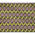 thumbnail image 4 of oneOone Cotton Flex Fabric Ogee Ikat Print Fabric By The Yard 40 Inch Wide, 4 of 4