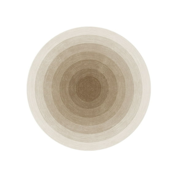 Inerposs Round Carpet, Soft Floor Cushion, Non-Slip Mat, Absorbent Bathroom Rug, Easy to Clean Home Decor