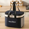 thumbnail image 6 of HGIEYS Insulated Lunch Bag for Men & Women - Leakproof Cooler Tote with Adjustable Shoulder Strap, 6 of 9