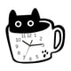 thumbnail image 3 of Reloj de pared decorativo para hogar, bonito reloj colgante silencioso que no hace para dormitorio, tienda, interior, aula, oficina, 3 of 9