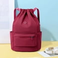 thumbnail image 1 of Bolso de mochila del gimnasio Fiudx cordón mini viaje Daypack, 1 of 5