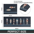 thumbnail image 2 of Culturalnav Fish Kitchen Mat Set of 2 Non Slip Kitchen Runner Rug Throw Rugs Indoor/Outdoor Floor Mat for Home Kitchen-17*24 + 17*47 inches, 2 of 5