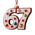thumbnail image 1 of 67 adornos navideños planos en 2D divertidos Six Seven Meme Decoración navideña Regalos para adolescentes y adultos amantes del humor, 1 of 7