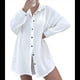 thumbnail image 1 of Vestido de Lentejuelas de Gran Tamaño para Mujer, Larga, Abotonado, para Playa, Verano 2025 4XL, 1 of 6