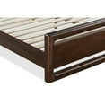thumbnail image 4 of Modus Furniture Sol Acacia Wood Platform Bed in Brown Spice, 4 of 11