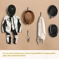 thumbnail image 3 of EBaokuup 6 Set Helmet Holder - Wall Mounted Motorbike Helmet Storage Rack with Mounting Screws (6 Hooks + 12 Screws), 3 of 6