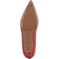thumbnail image 5 of Franco Sarto Women's Kalsa Kitten Heel Pump Crimson Red Glossy 10W, 5 of 5