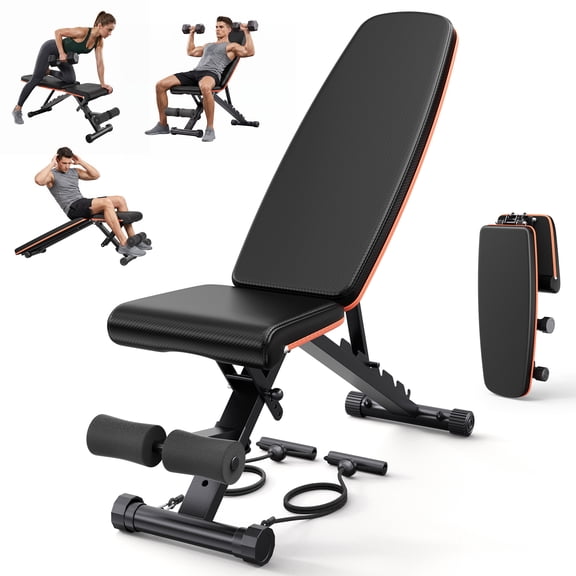 COFUNOK Adjustable Weight Bench for Home Gym, 827 lbs Capacity Multi-Functional Workout Bench with 7 Positions for Full Body