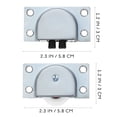 thumbnail image 4 of SHISUYAN 6 Pcs Rouleaux de Porte Coulissante Roues de Remplacement pour Meubles Armoire, 4 of 6