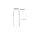 thumbnail image 2 of Luxshiny 100Pcs Gold Fabric Fixing U Pins Stainless Steel Fork Pins for Sewing and Needlecraft, 2 of 8