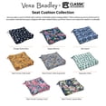 thumbnail image 6 of Classic Accessories Vera Bradley by   Water-Resistant Patio Chair Cushions, 19 x 19 x 5 Inch, 2 Pack, Seawater Palm, 6 of 6