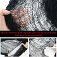 thumbnail image 3 of SkyAuks 5 Pack Halloween Decorations, Kabnic Halloween Gauze - Black Creepy Cloth for Indoor & Outdoor Halloween Decor, Haunted Houses, Gardens, Front Doors & Spider Web Decorations, 30"W x 72"L, 3 of 14