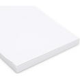 Plain Notepads, Blank Note Pads with 50 Sheets (3 x 5 Inches, 10 Pack