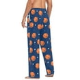 thumbnail image 4 of Men's Pajama Bottoms Basketball Star Men's Cotton Pajama Pants Men's Loose Printed Pajama Pants Casual Pants with Pockets, 4 of 6