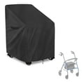 thumbnail image 1 of Funda impermeable SoloToo para andadores con ruedas para personas mayores, accesorio plegable para andadores, compatible con andadores con asiento (negro), 1 of 5