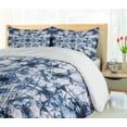 thumbnail image 5 of Ambesonne Indigo Paisley Duvet Cover Sets, Old Fashion Art, 2-Queen, Indigo and Grey, 5 of 6