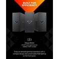 thumbnail image 5 of HP Victus 15L Gaming Desktop Computer Bundle PC, AMD Ryzen 3 Processor, 8 GB SDRAM, 256 GB SSD, Windows 11 Home OS, Surround Sound, Wi-Fi 6 and Bluetooth (TG02-0110, 2022), 5 of 5
