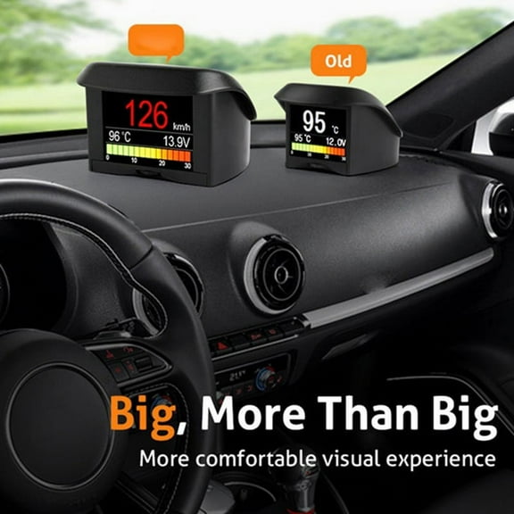 Car Digital Speedometer A202 OBD2 Car Computer Car Display Instrument OBD2 -Up Display Trip Display Speed