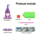 thumbnail image 3 of Kit Adornos Mesa Con Pintura Diamantes Forma Especial Navideño, 3 of 9