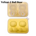 thumbnail image 1 of Lindo oso de peluche para hacer cubitos de hielo, molde a prueba de salpicaduras y fácil de quitar, para refrigerador con contenedor, bandeja para cubitos de hielo de oso lindo, 1 of 5