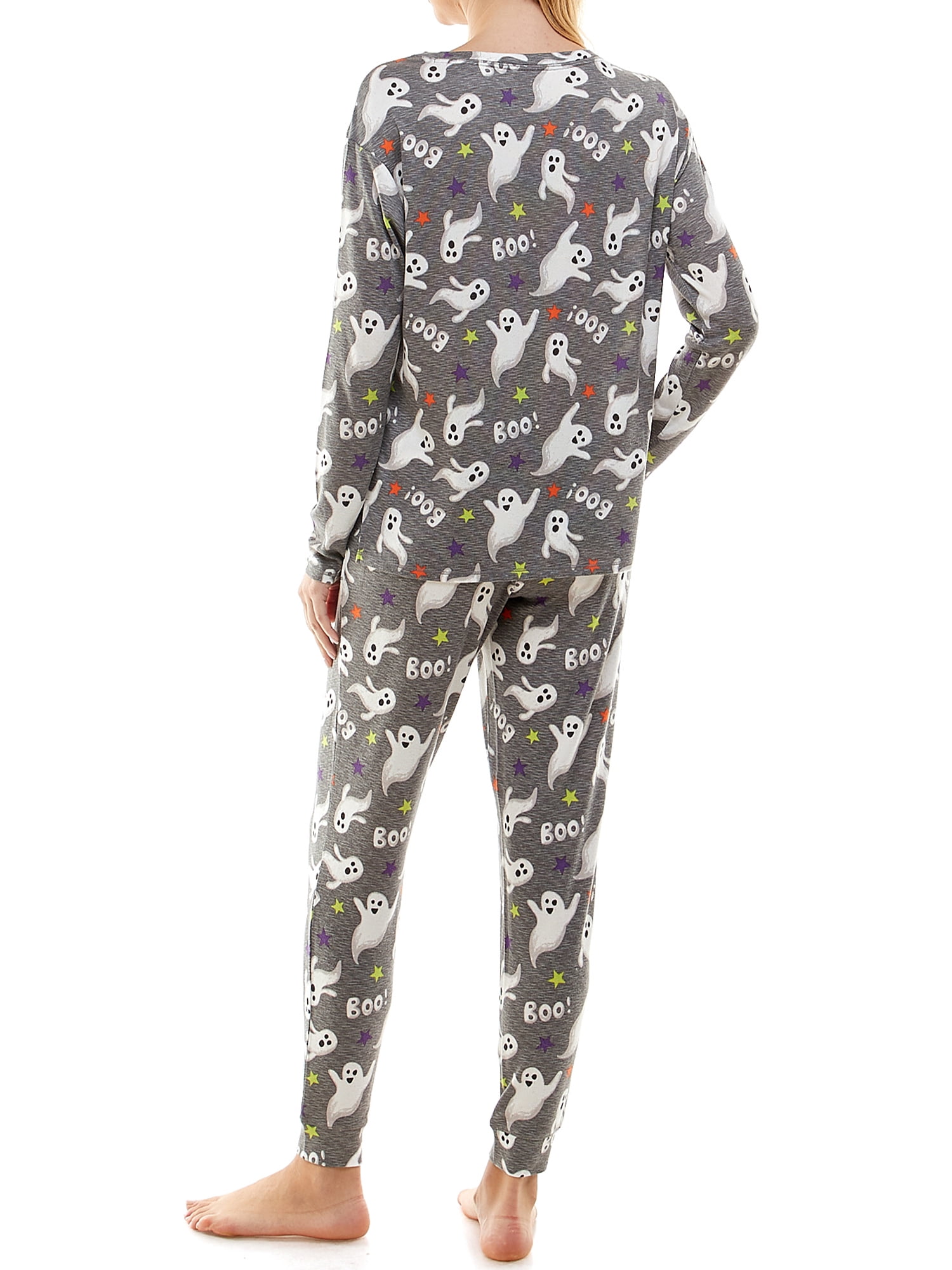 Way To Celebrate Women's Halloween Pajama Set, Sizes XS to 3X