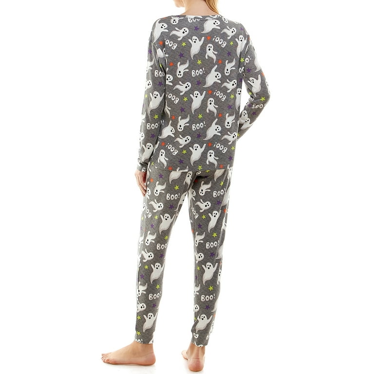 Way To Celebrate Women's Halloween Pajama Set, Sizes XS to 3X 