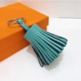 thumbnail image 3 of tredstone Keychain Decorative Keyring Leather Pendant Tassel Handmade Handicraft Key Chain Hanging Decoration Holder Purse Wallet Blue, 3 of 6