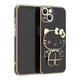 thumbnail image 3 of Plating Hello Kitty Phone Case for iPhone 15 14 13 12 11 Pro Max Mini XR XS X 8 7 6 6S Plus SE 2020 Mirror Holder Stand Cover, 3 of 5