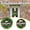 Z76_Green, variant on Clearance!Musol 30cm Artificial Eucalyptus Berry Wreath Green Leaf Eucalyptus Wreaths Spring Summer Wreath for Front Door Window Hanging Wall Party Decorations (30cm)